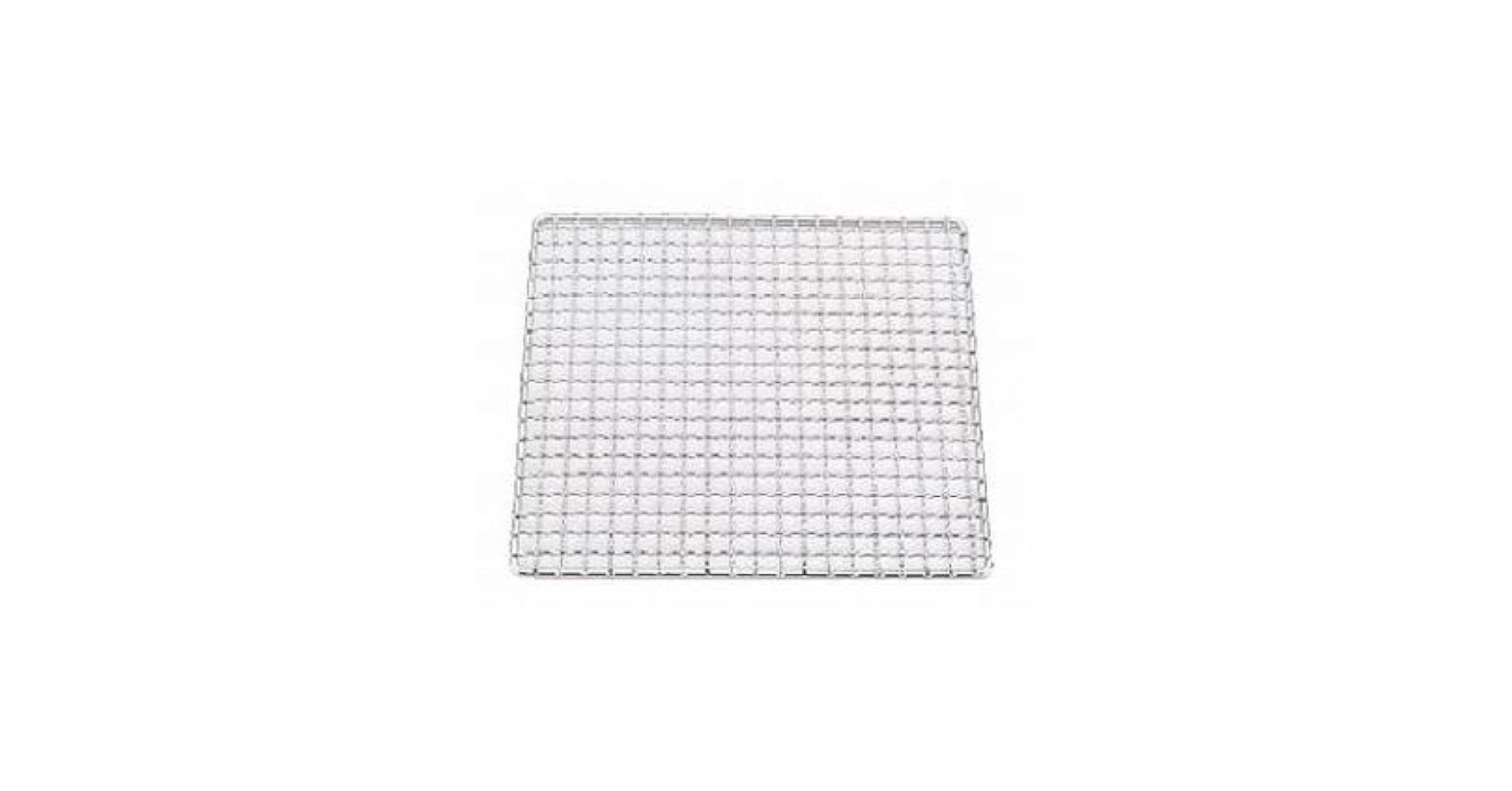 Amazon.co.jp: 焼き網 角網 250×250mm 20枚☆ステンレス 焼肉用